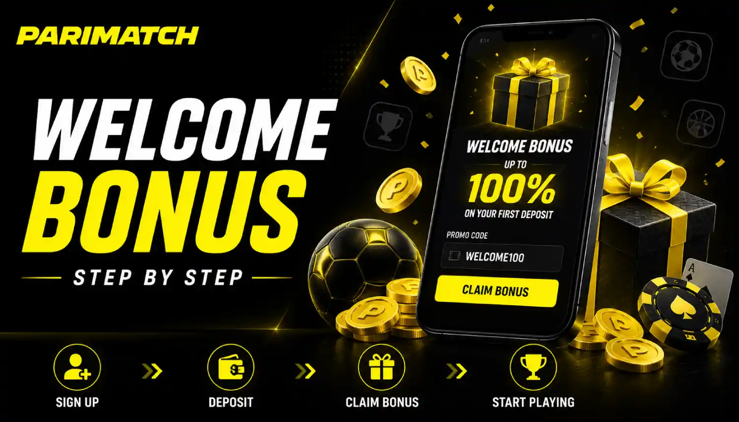 Parimatch Welcome Bonus