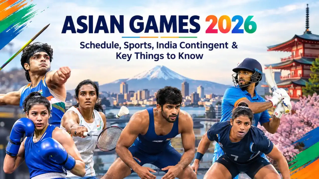 Asian Games 2026 schedule, sports and India contingent in Aichi-Nagoya