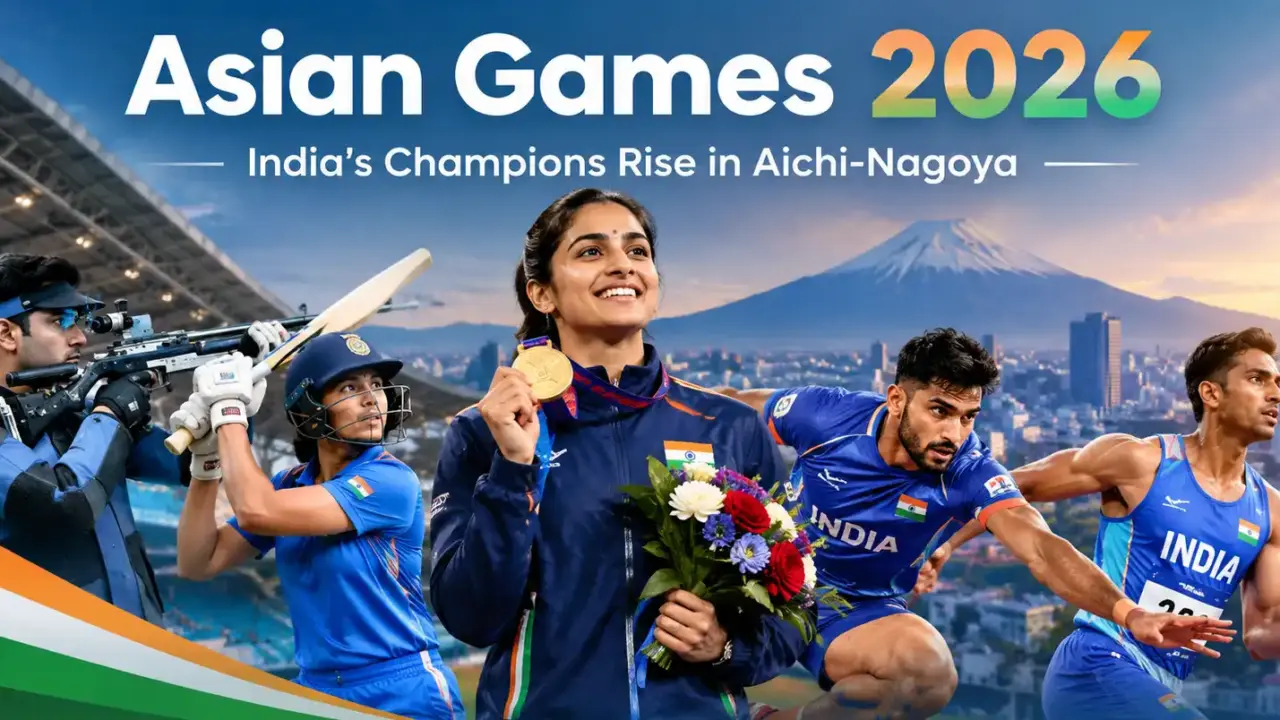 Asian Games 2026 India athletes and medal highlights